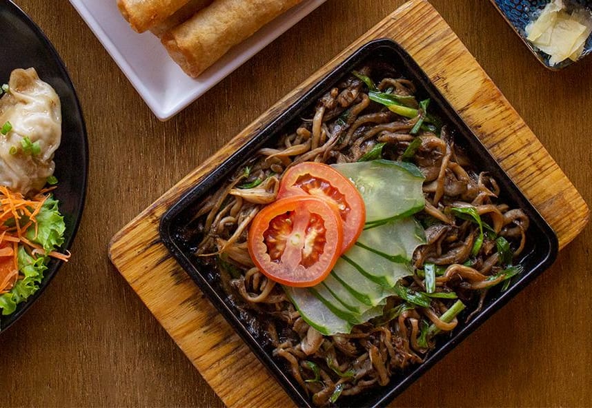 Shimeji en la Plancha