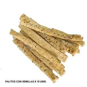 PALITOS CON SEMILLA x10 SIN LACTOSA