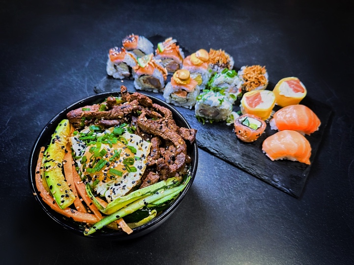 Tabla aniversario (15 pz) + Bibimbap