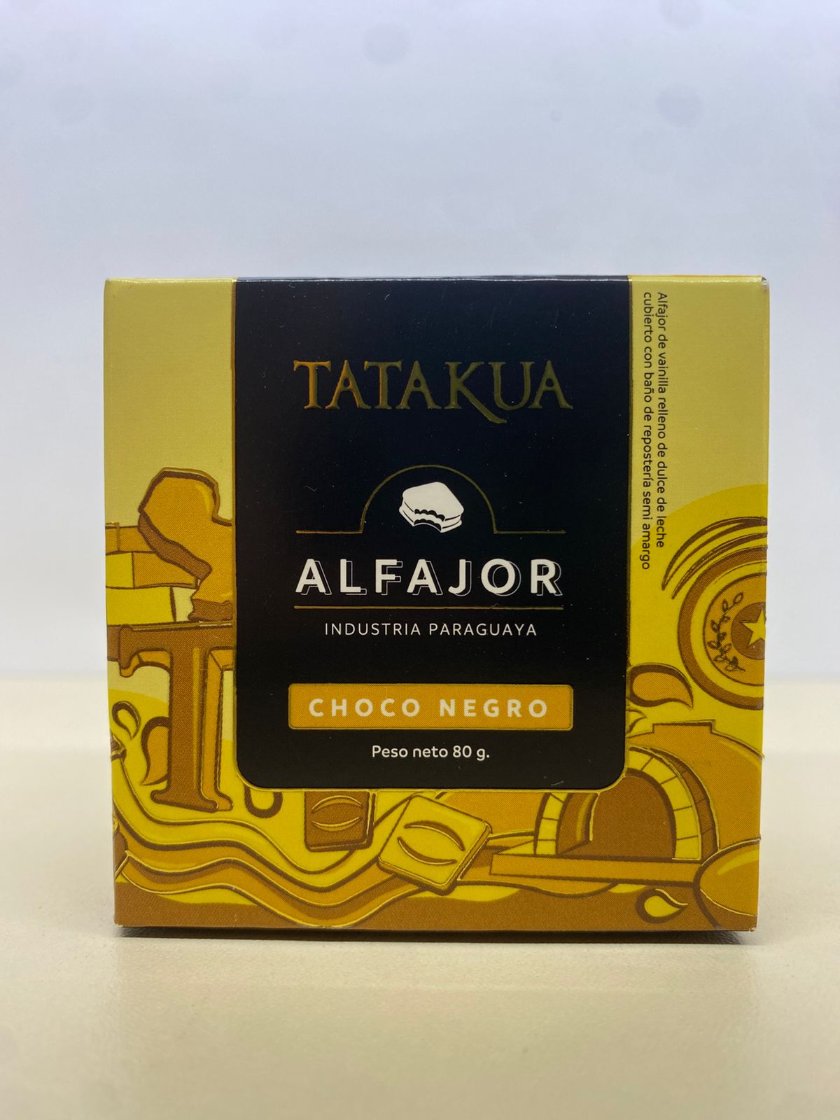 Tatakua mega alfajor choco negro 