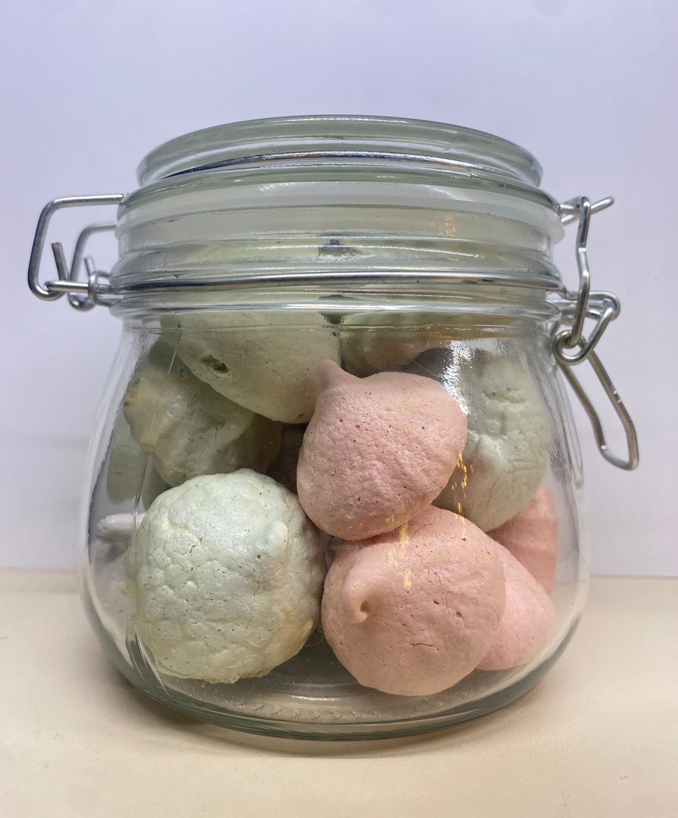 Merenguitos en frasco