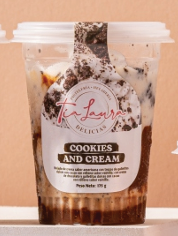 Copa helada de Cookies and Cream
