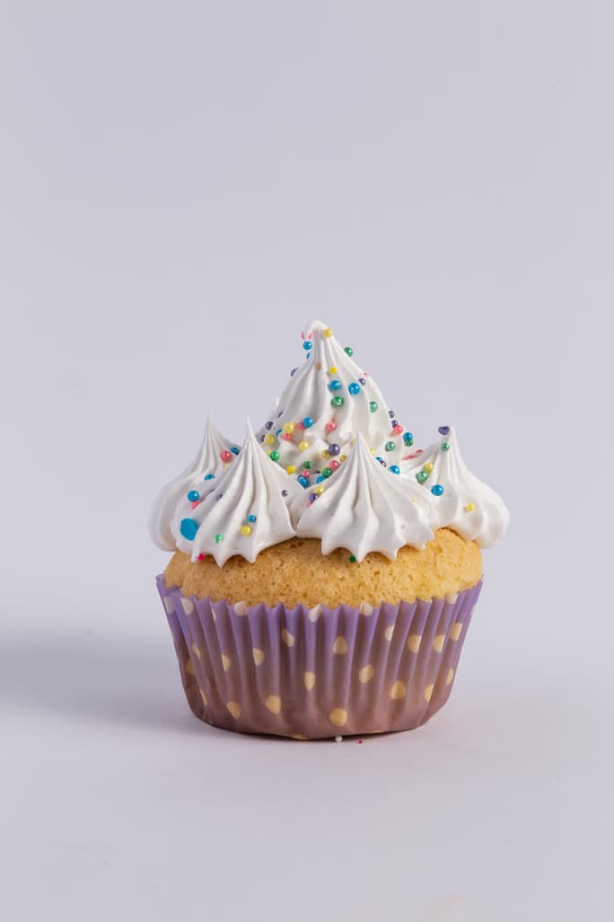 CUPCAKES DE VAINILLA SIN CASEÍNA