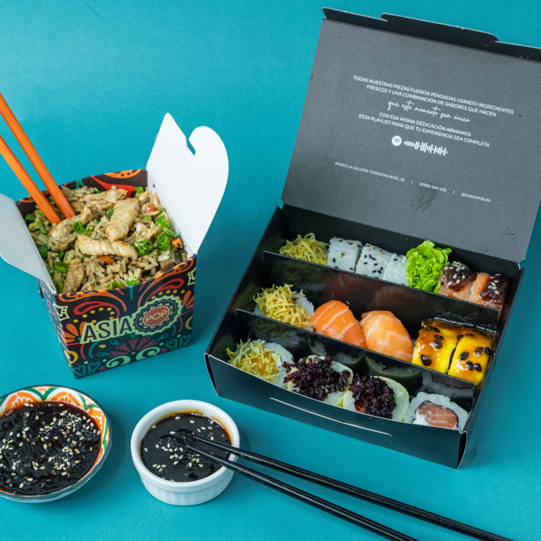 Combo 2 Asia + Sushi Pop