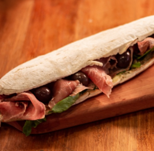 Sándwich Jamón Crudo