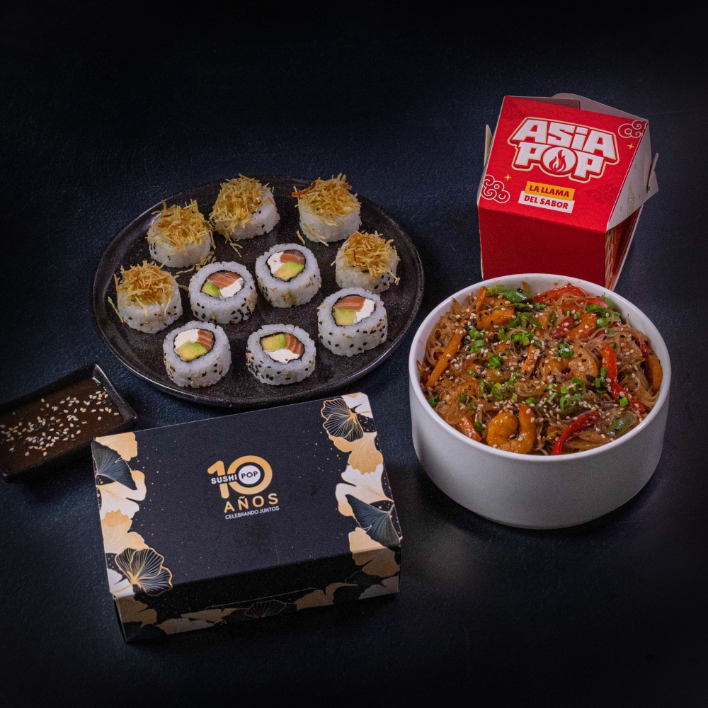 COMBO 1 SUSHI POP + ASIA 
