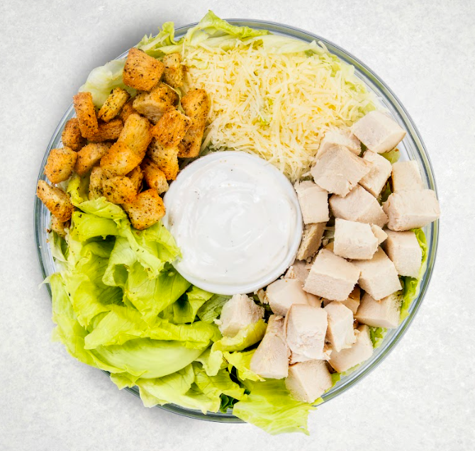 Ensalada Caesar con Pollo 