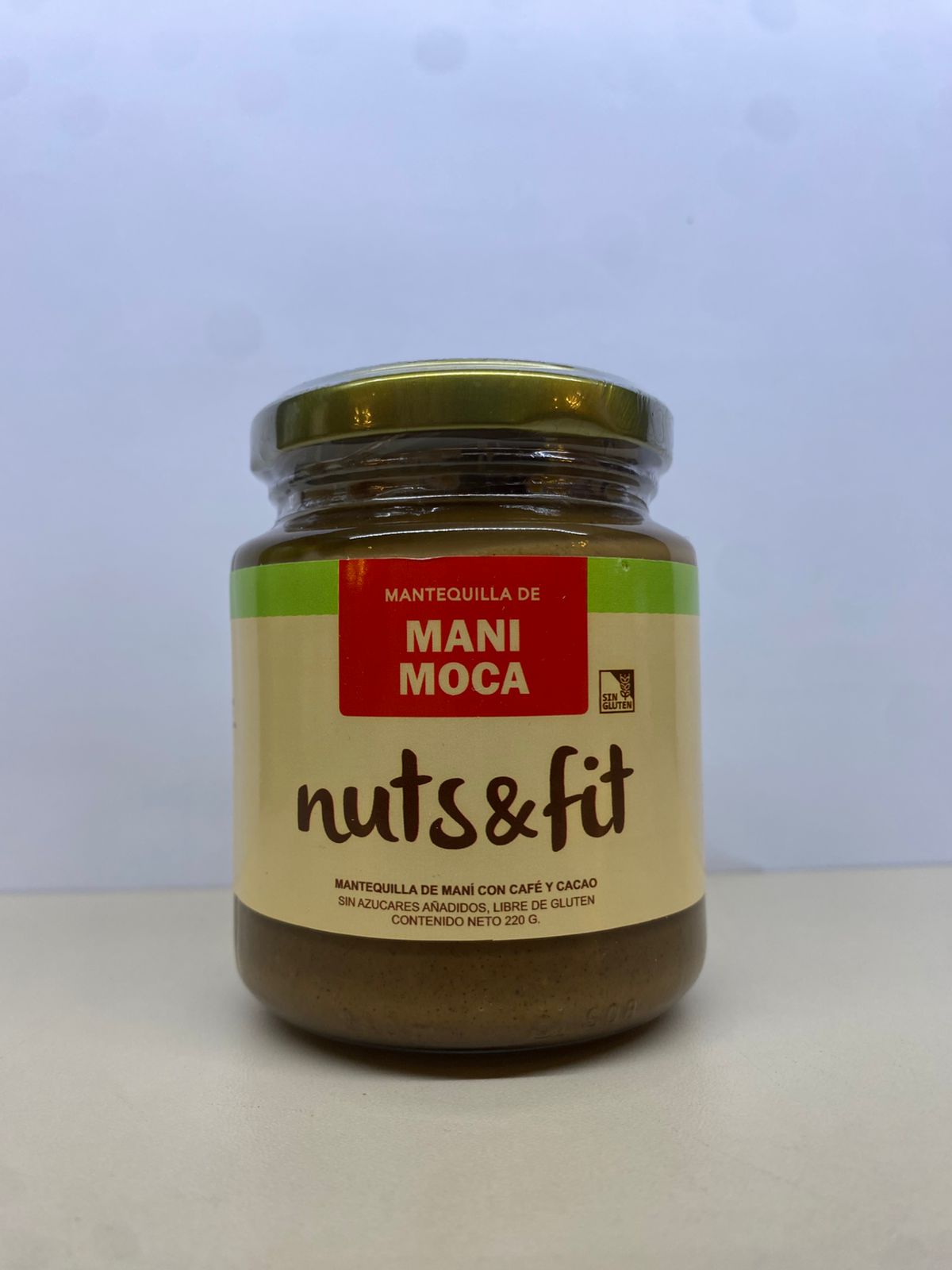 Nuts&Fit mantequilla mani moca