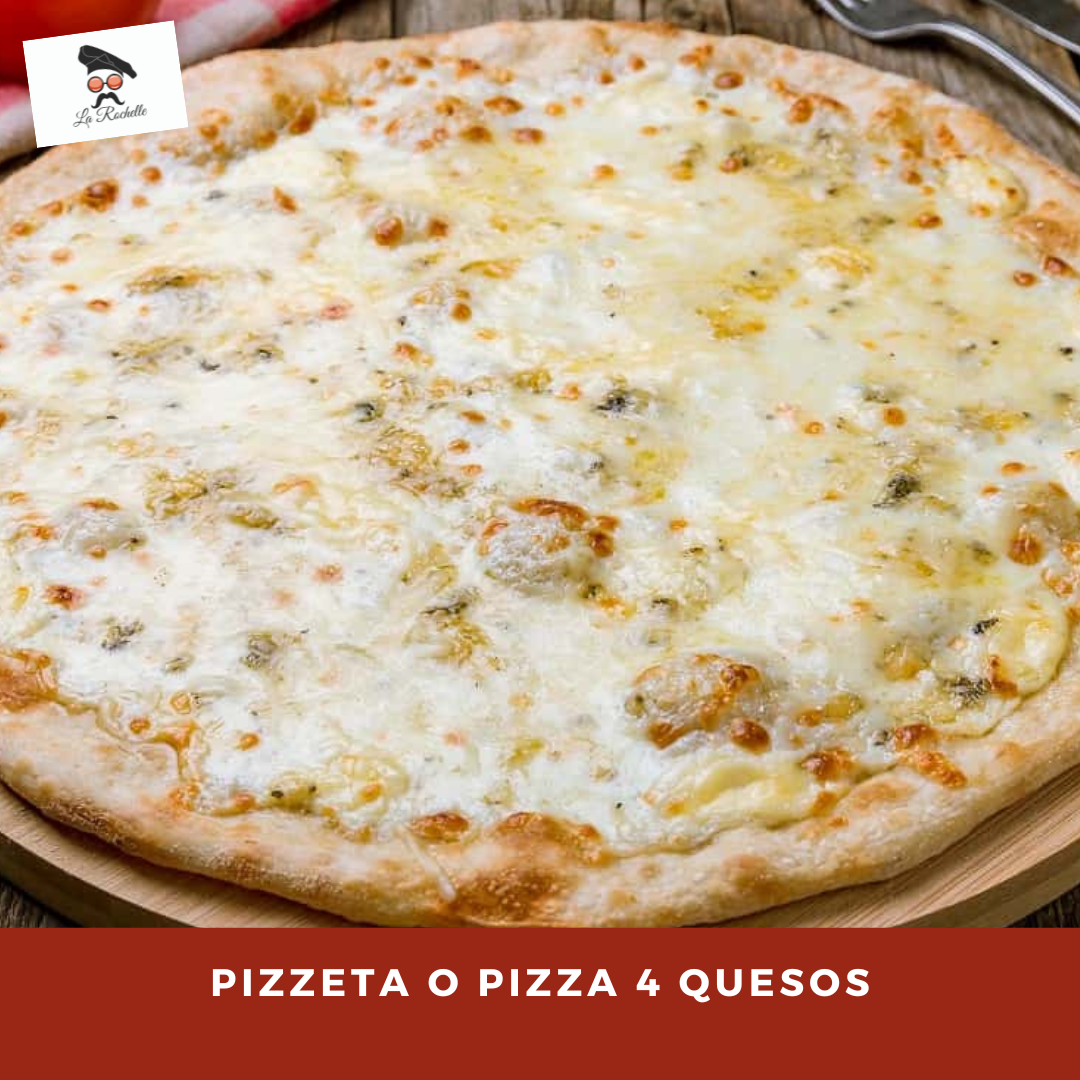 PIZZETA 4 QUESOS