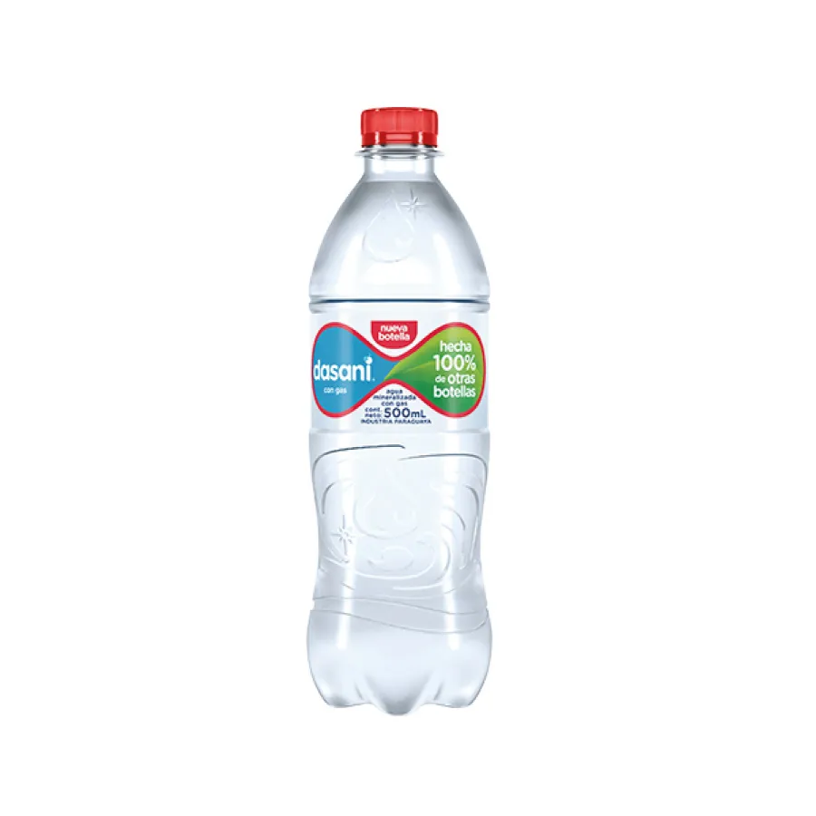 AGUA DASANI 500ml (con gas)