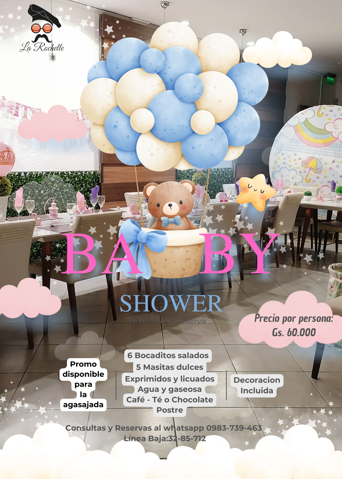 SERVICIO DE BABY SHOWER 