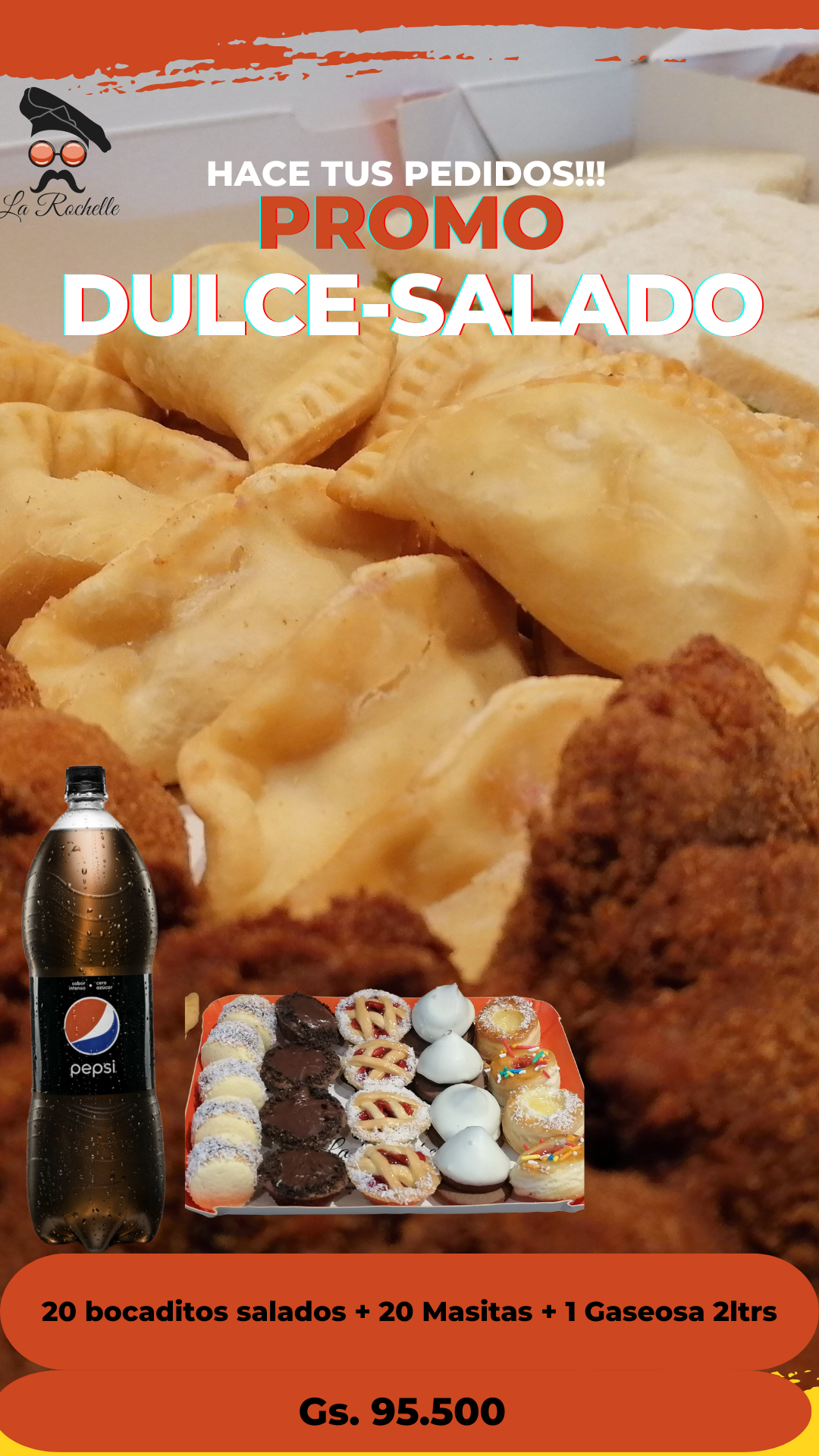 COMBO BOCADITOS DULCE - SALADO