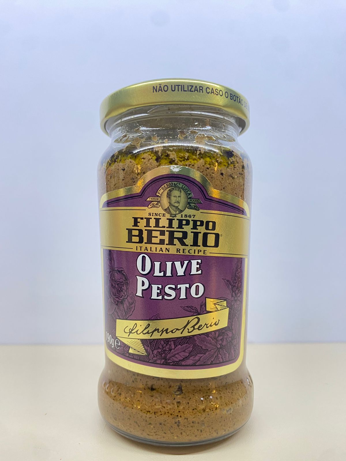 Filippo berio pesto aceitunas negras 