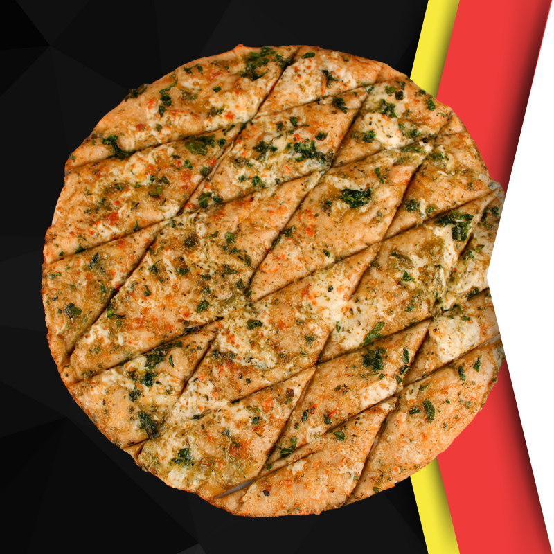 PIZZA AL AJO FAMILIAR