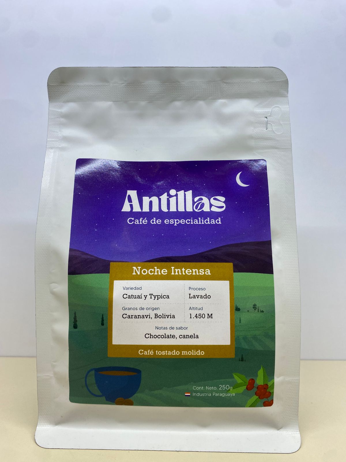 Cafe antillas noche intensa 250 gr