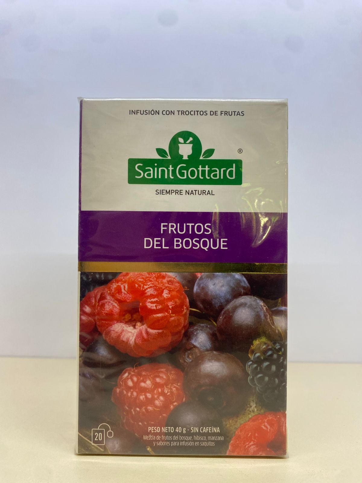 Te saint gottard frutos del bosque