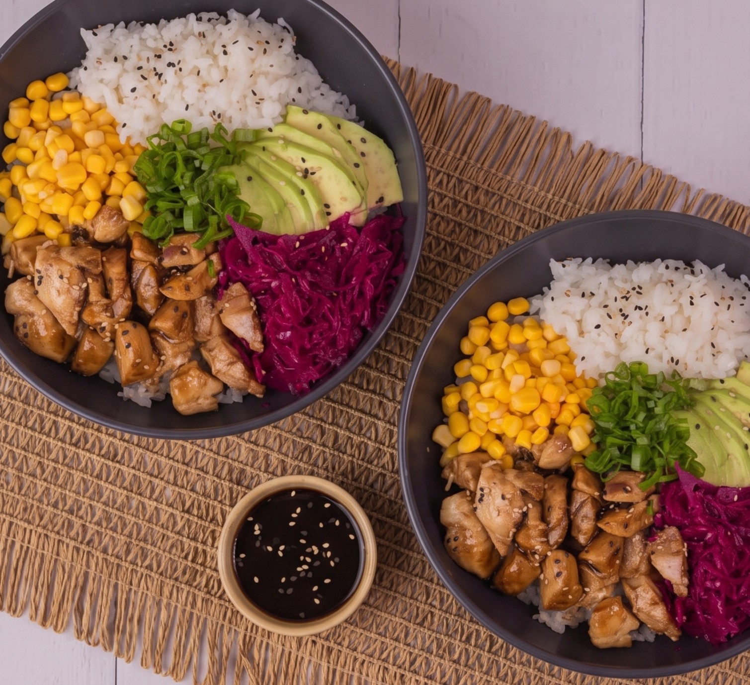 2 Teriyaki Poke Plus