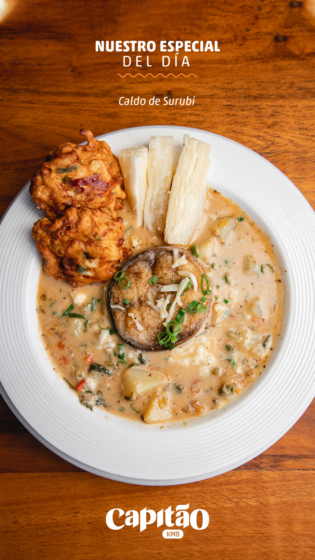 Caldo de Surubi (Lunes)