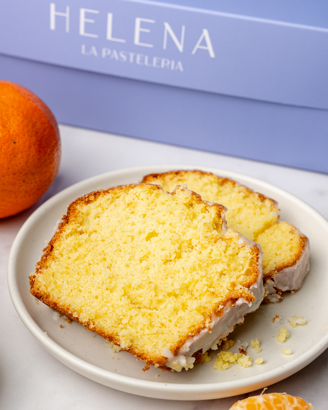 Budín de Mandarina. 