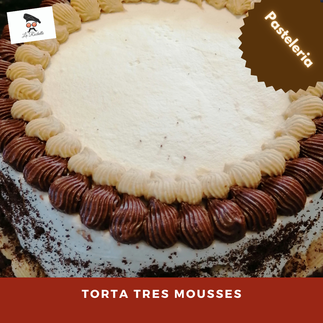 TORTA TRES MOUSSES XKG
