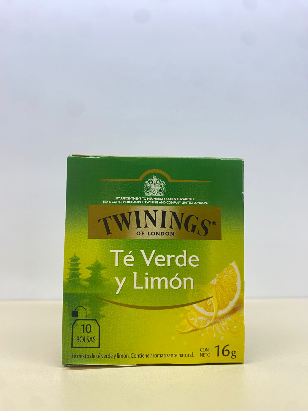 Twinings te verde y limon