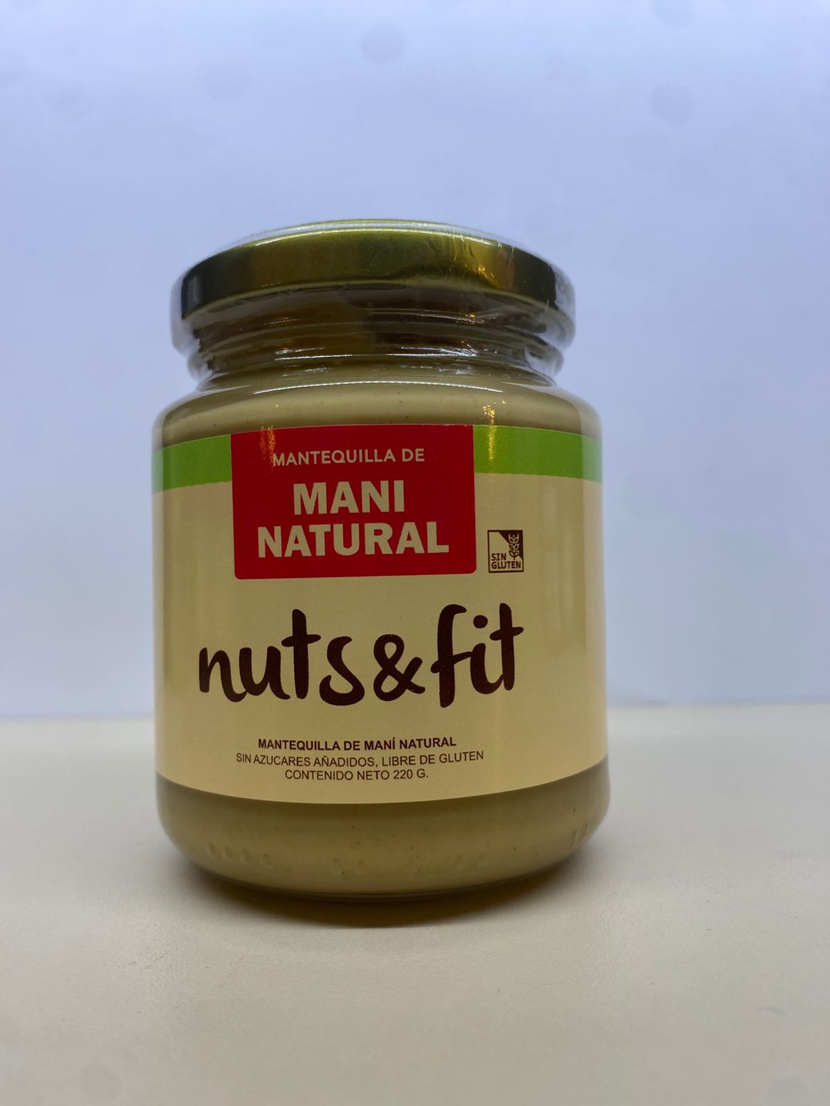Nuts&Fit mantequilla mani natural 