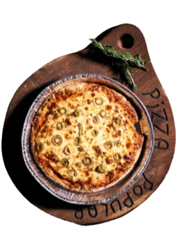 Pizza pollo catupiry SIN TACC