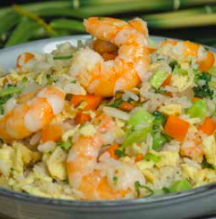 YAKIMESHI DE CAMARONES