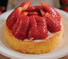 Porción Tarta de Frutilla