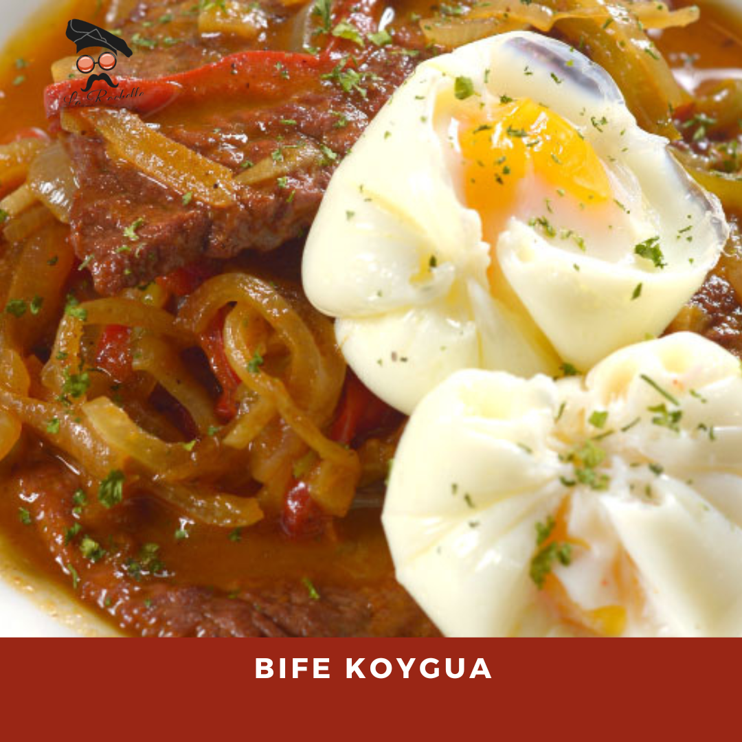 BIFE KOYGUA CON PURE DE PAPAS