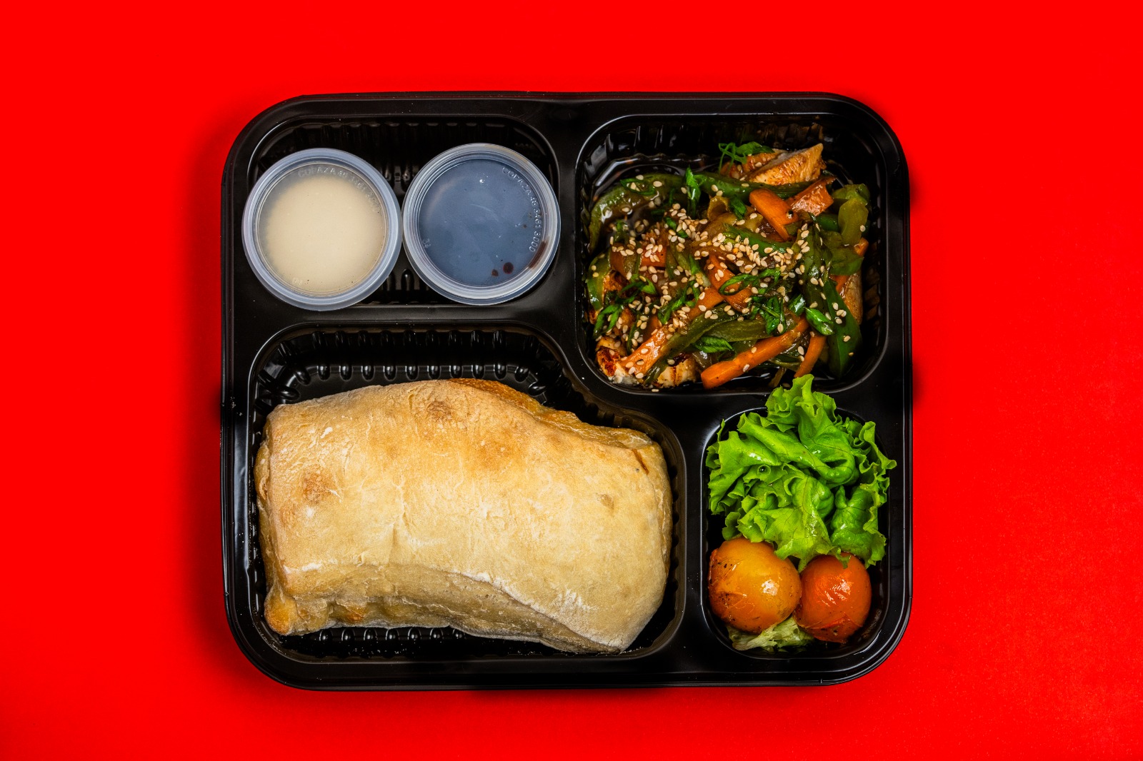  Sandwich Pollo Teriyaki (400grs aprox)