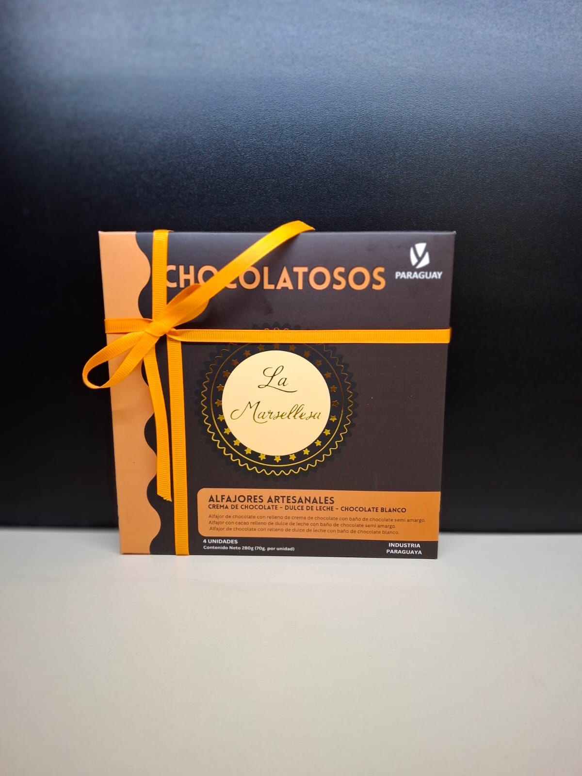 La Marsellesa alfajores chocolatosos x4