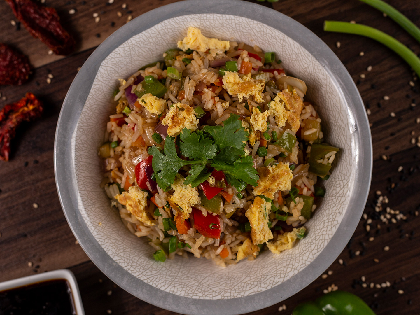  Arroz Frito Con Vegetales