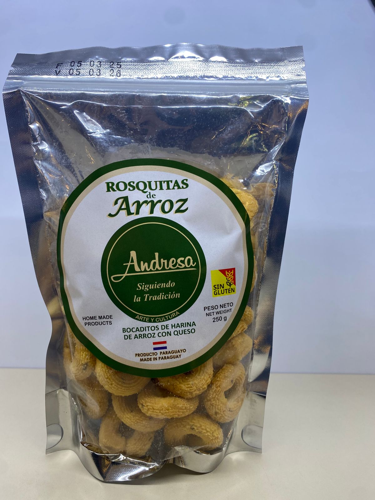 Andresa rosquita de arroz 250 gr