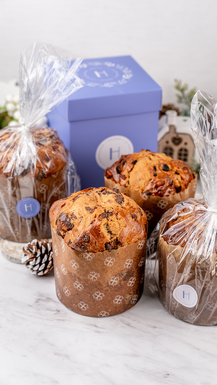 Pan Dulce con Frutos Secos (en caja).
