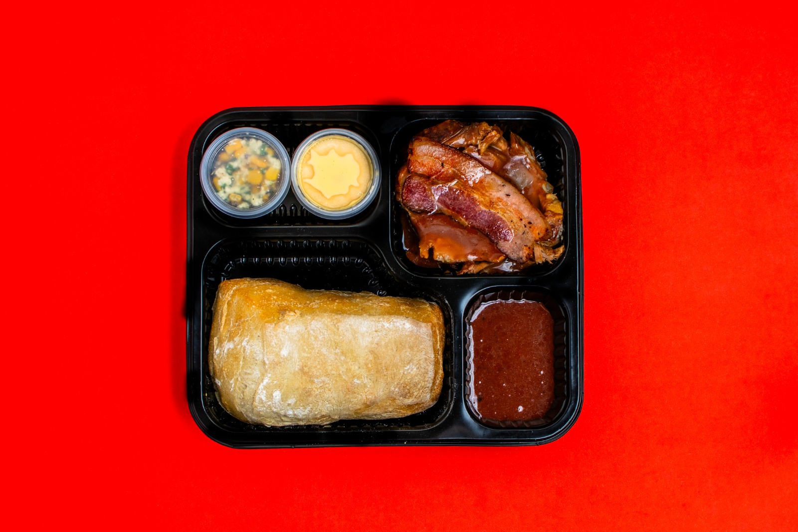 Sandwich de Bondiola de cerdo a la barbacoa (400grs aprox)