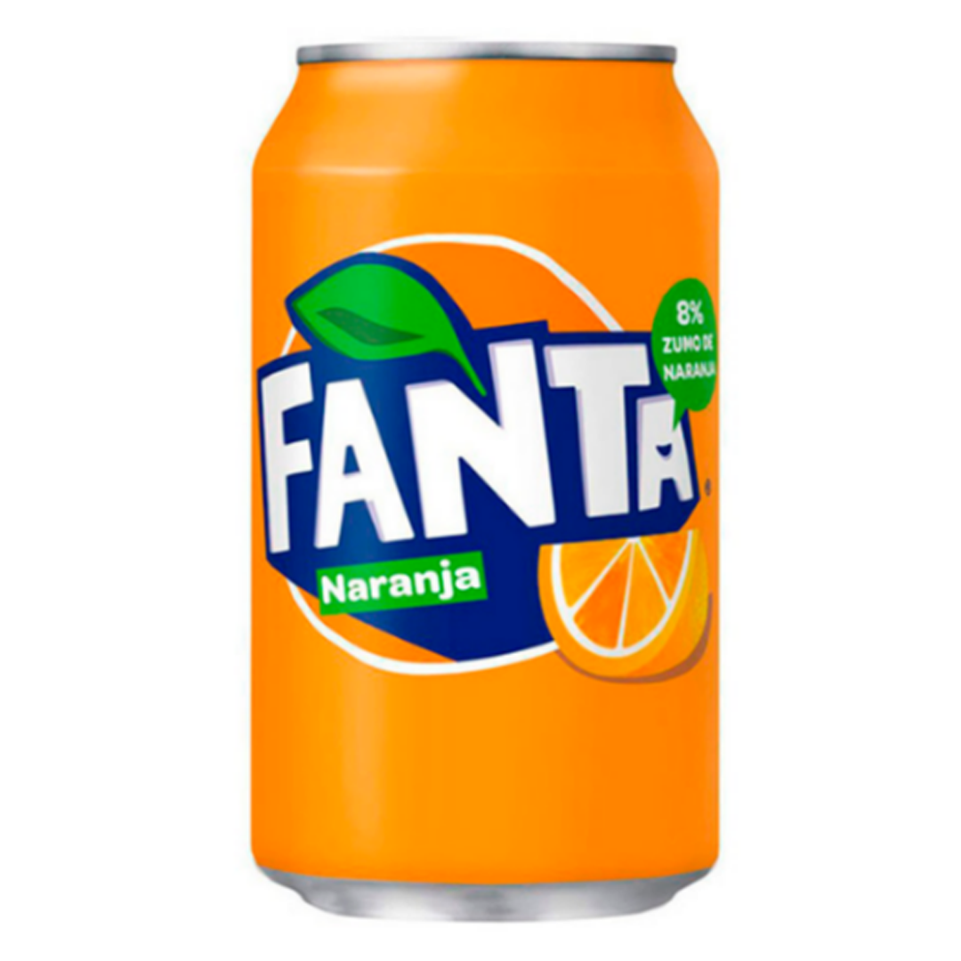 Fanta naranja lata 350ml
