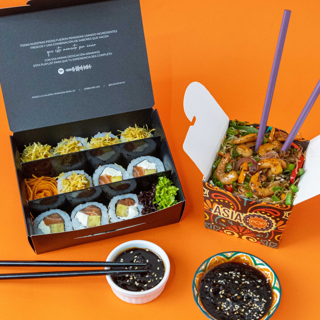 Combo 1 Asia + Sushi Pop
