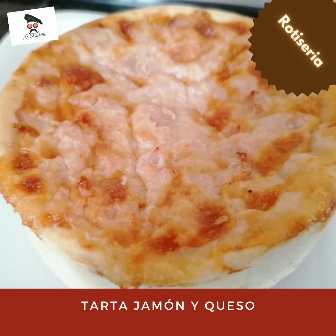 TARTA DE JAMON Y QUESO
