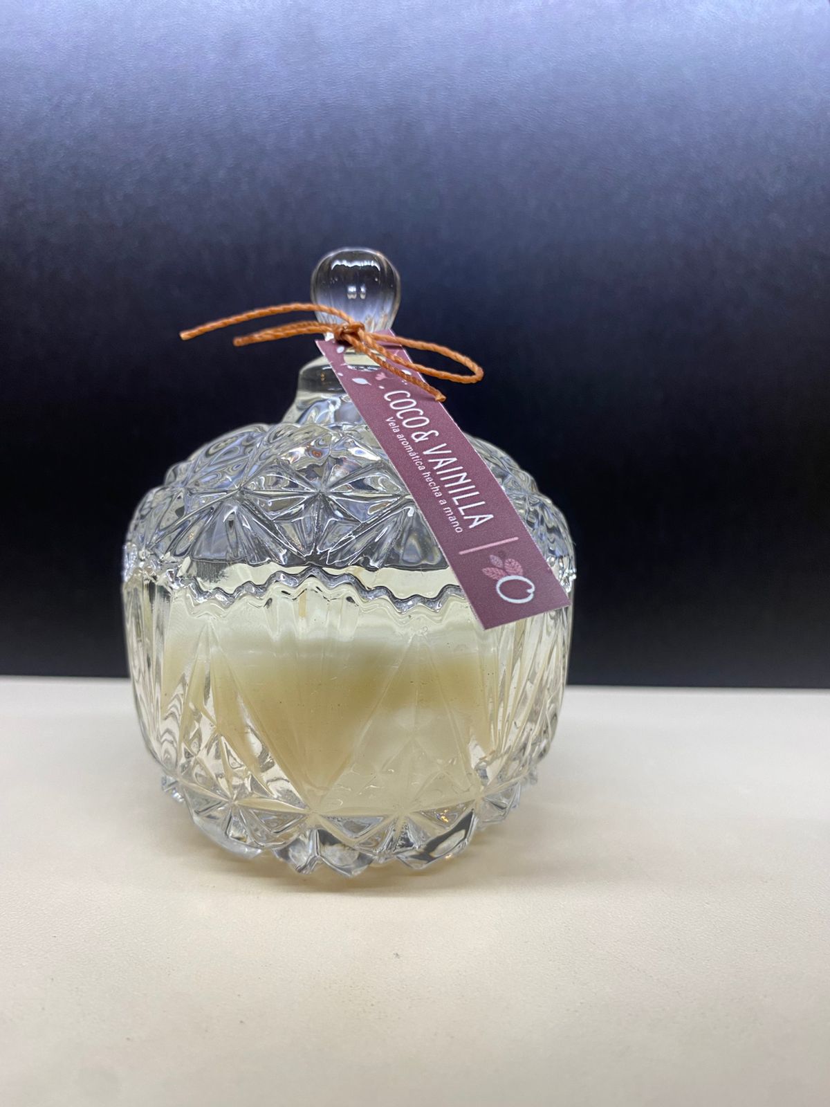 Oleato vela de vidrio pequeña 