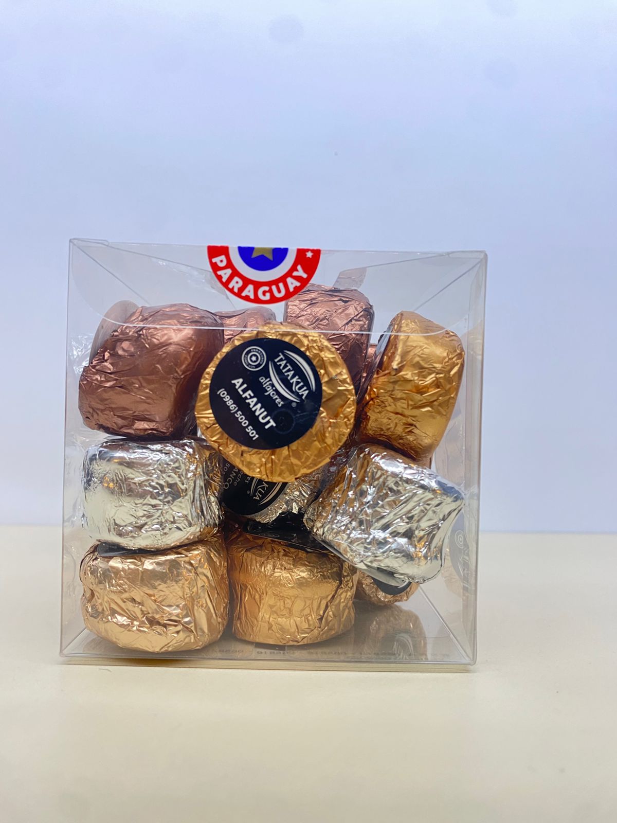 Tatakua caja acetato x20 mini alfajor