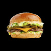 Big Smash doble + Papas y gaseosa