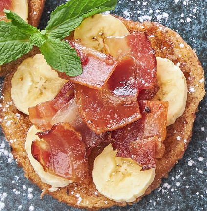 TOSTADAS DE BANANO TOCINETA