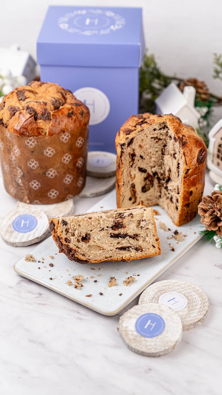 Pan Dulce con Chips de Chocolate (en caja) .