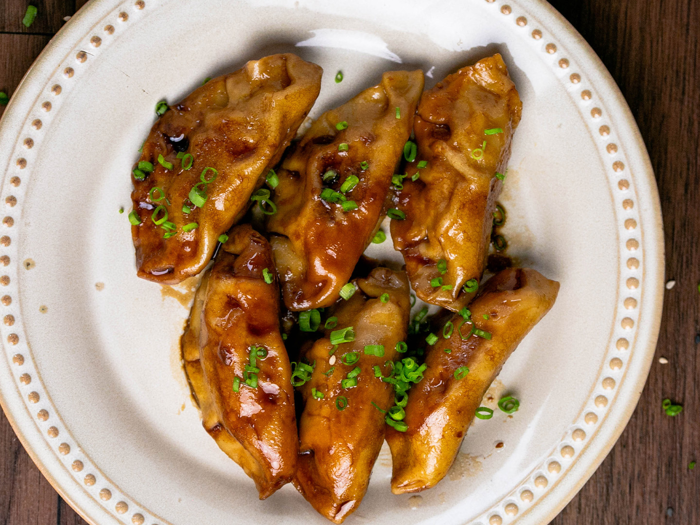Gyozas a la plancha