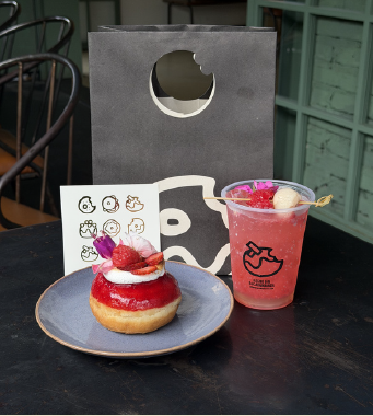 DONUT + SODA LYCHEE