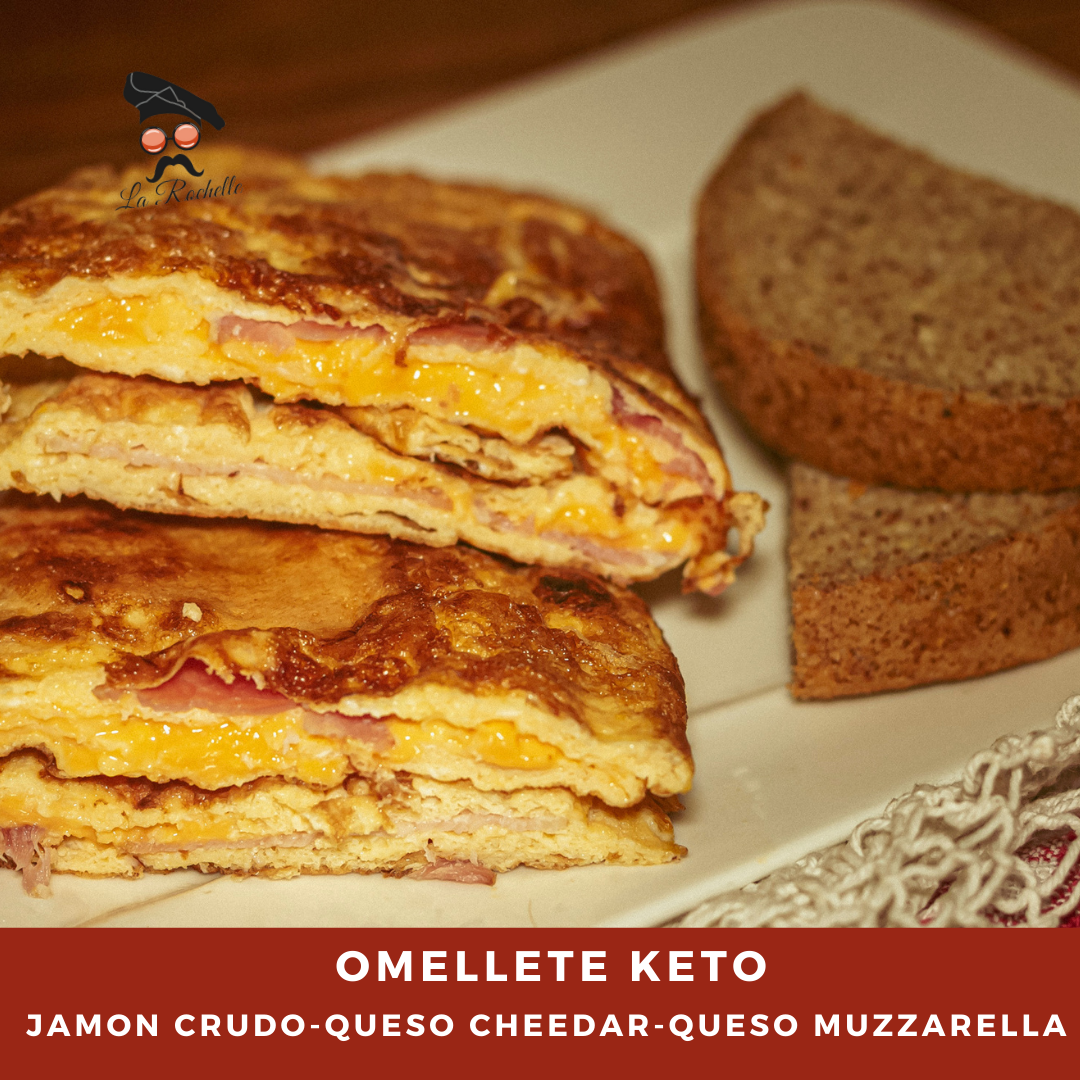OMELETTE DE JAMÓN Y QUESO