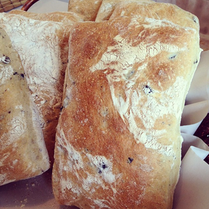 Ciabatta Aceituna x 3u