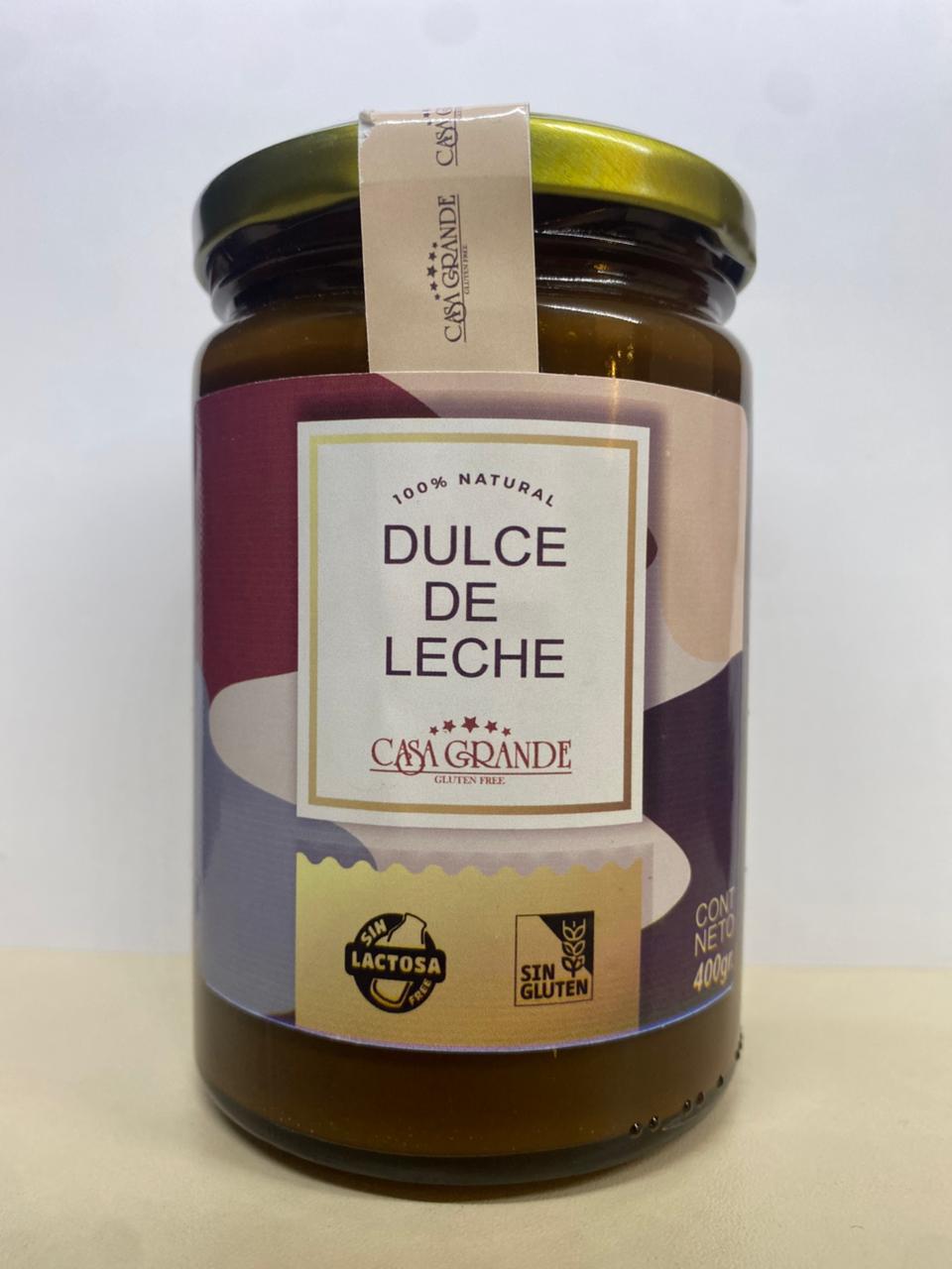 Casa Grande - Dulce de leche sin lactosa, sin gluten
