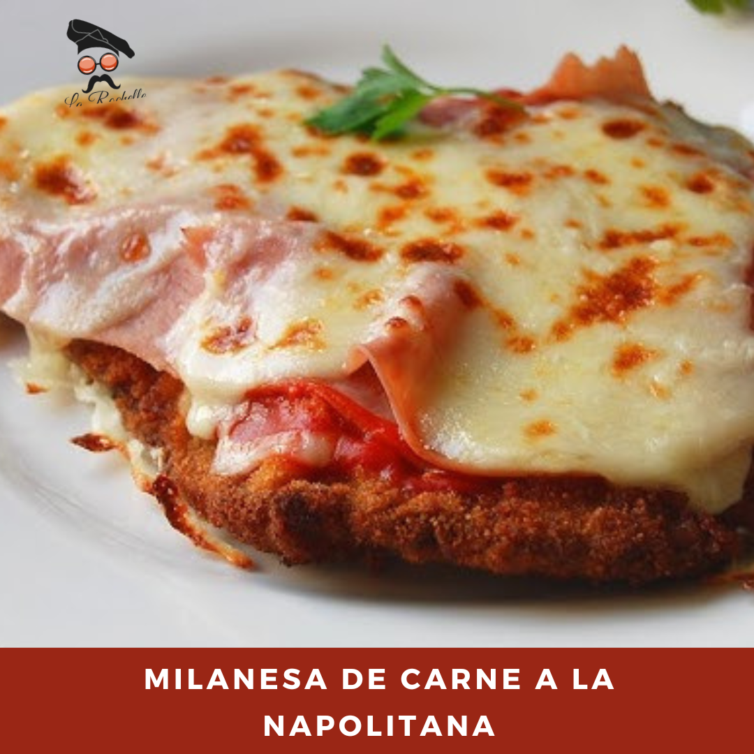 MILANESA A LA NAPOLITANA CON PURE DE PAPAS